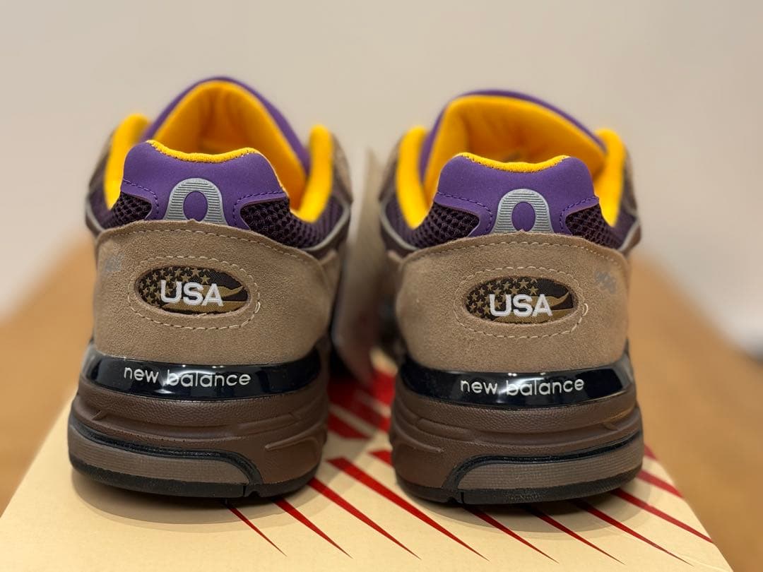 や*ち様 レアサイズ！正規店購入 New Balance U993MU 24.5