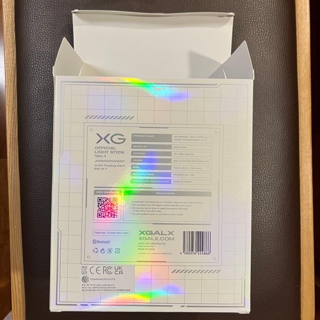 XG OFFICIAL LIGHT STICK Ver.1 (トレカ7枚付)