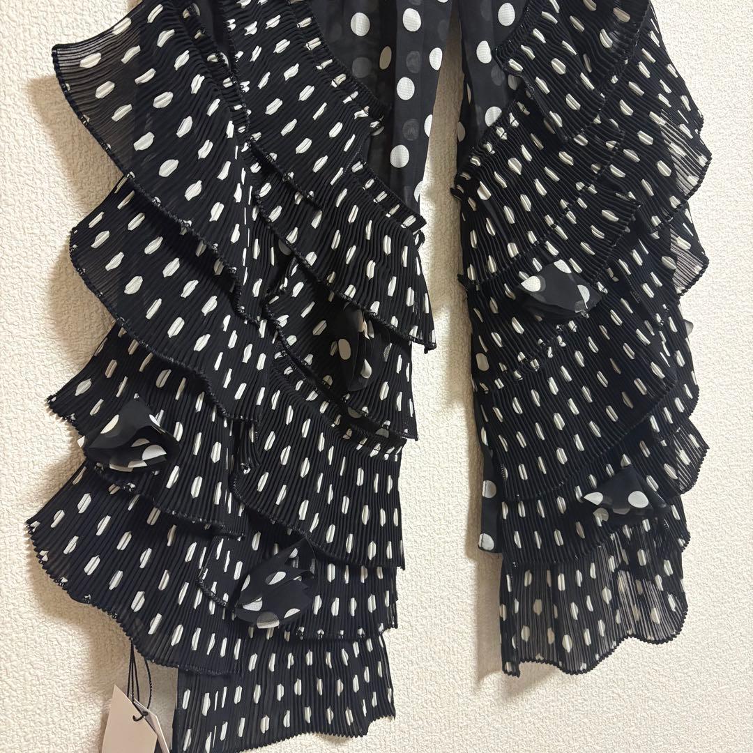 ⭐️美品⭐️未使用タグ付⭐️NOKOOHNO ノコオーノ　ノコプリーツ　ストール