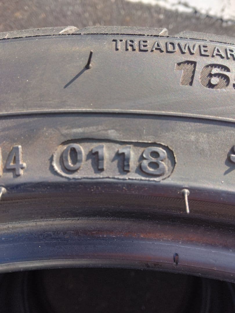 165/50R15　クムホタイヤ中古4本セット　送料込み　2018年製