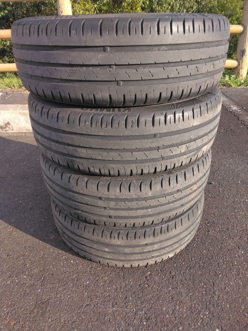 165/50R15　クムホタイヤ中古4本セット　送料込み　2018年製