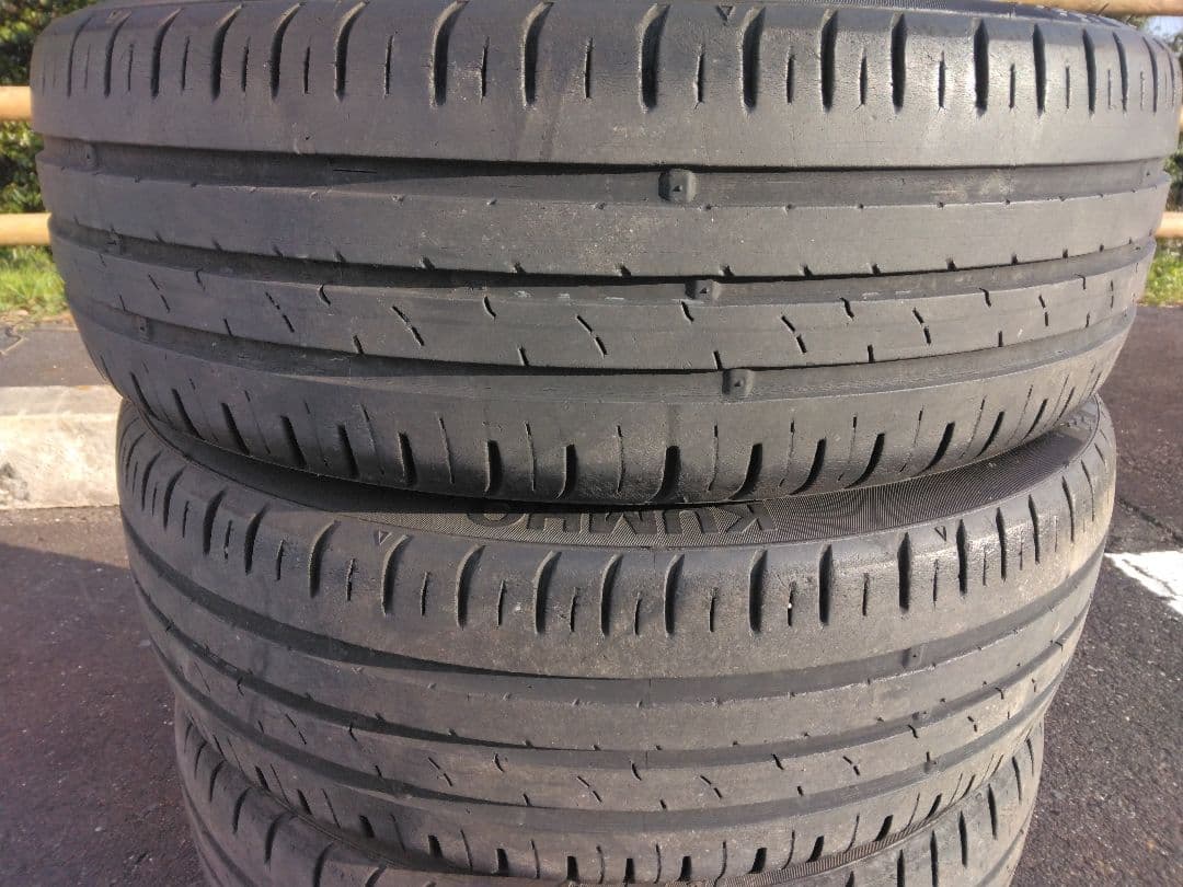 165/50R15　クムホタイヤ中古4本セット　送料込み　2018年製
