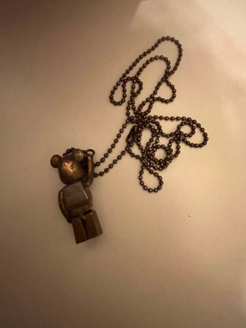 アクセサリー BE@RBRICK 50% NECKLACE (BRONZE)