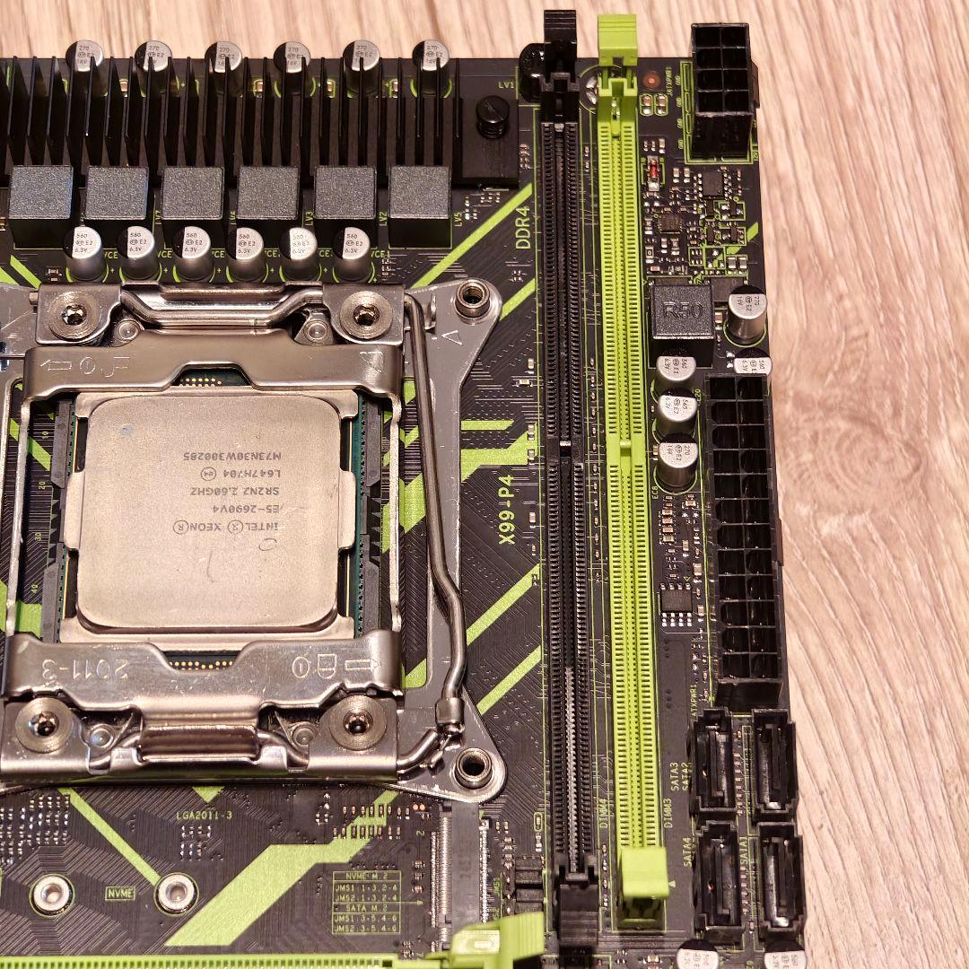 マザボ セット　X99マザー+e5 2690v4