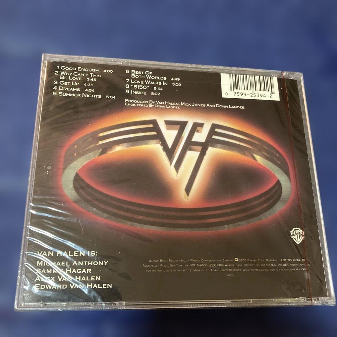 ヴァンヘイレン Van Halen .5150 新品未開封　ハードロック　輸入盤