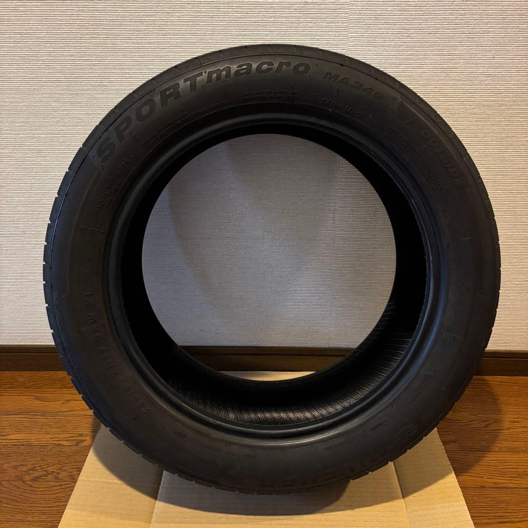 215/55r17 ミレバー スポーツマクロMA349 残り溝73% 2本セット