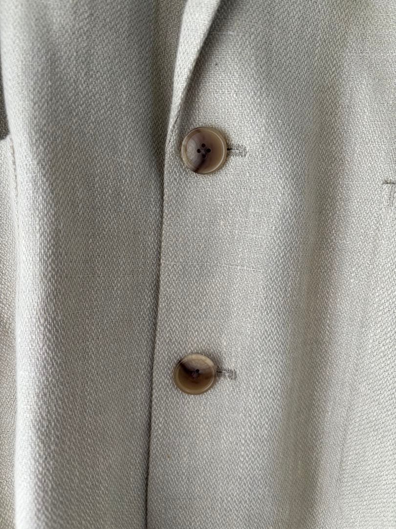 TODAYFUL Boyfriend Linen Jacket セージ　38