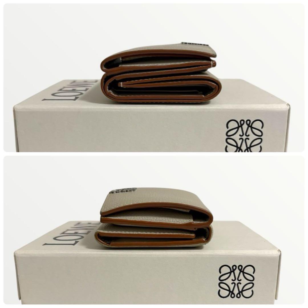 美品✨ LOEWE アナグラム バーティカル ウォレット スモール ベージュ