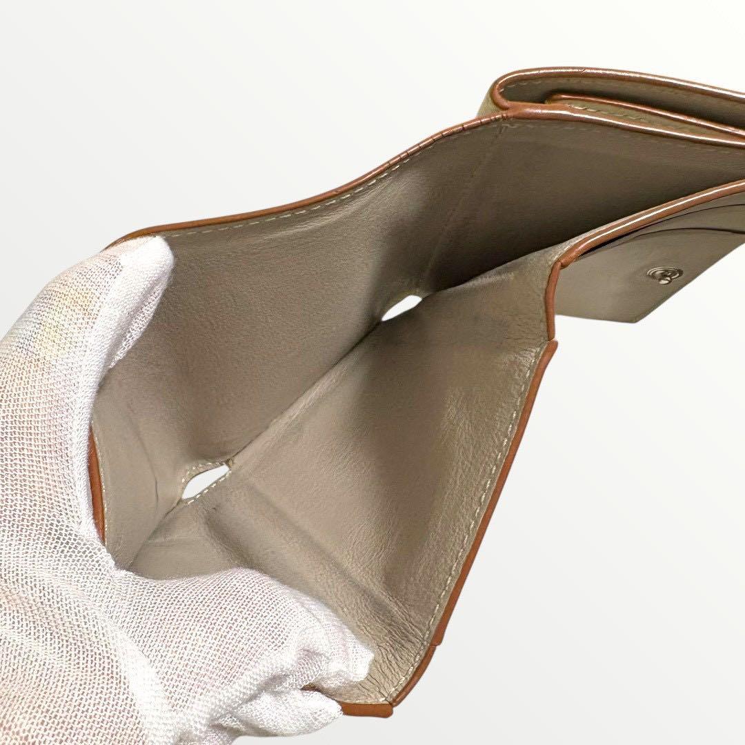 美品✨ LOEWE アナグラム バーティカル ウォレット スモール ベージュ