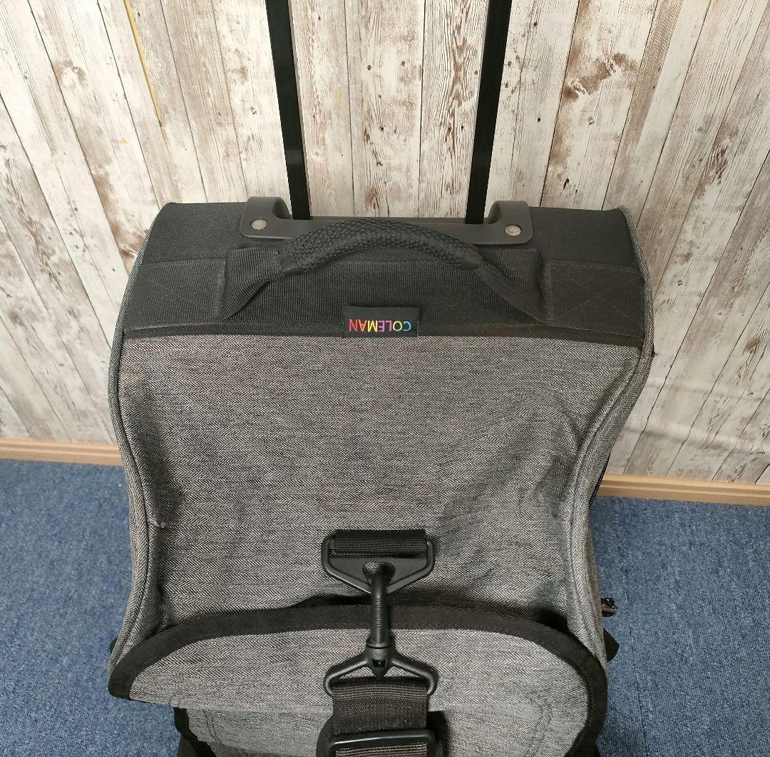なお コールマン Coleman ボストンキャリー グレー 70Ｌ