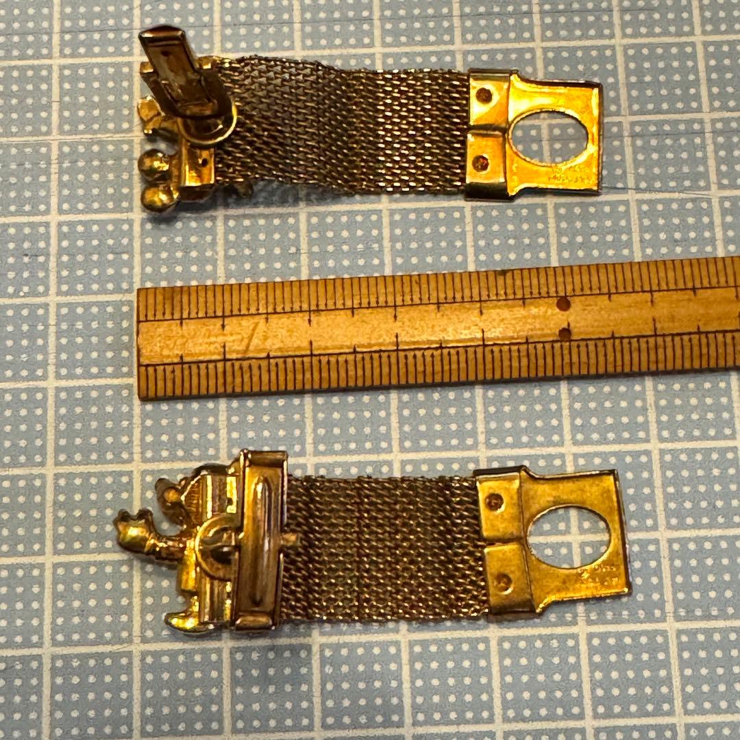 ミッキーマウス　ディズニー当時物レトロ　カフスボタン飾カフリンクスビンテージ