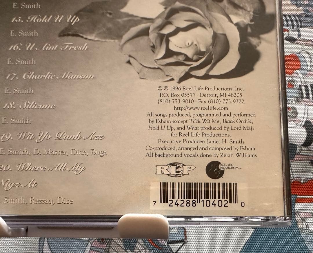 洋楽 G RAP Esham Dead Flowerz CD 96 OG