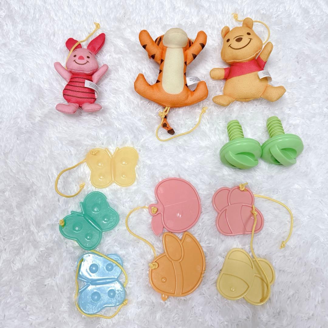 【美品】くまのプーさん えらべる回転6WAYジムにへんしんメリー プーメリー