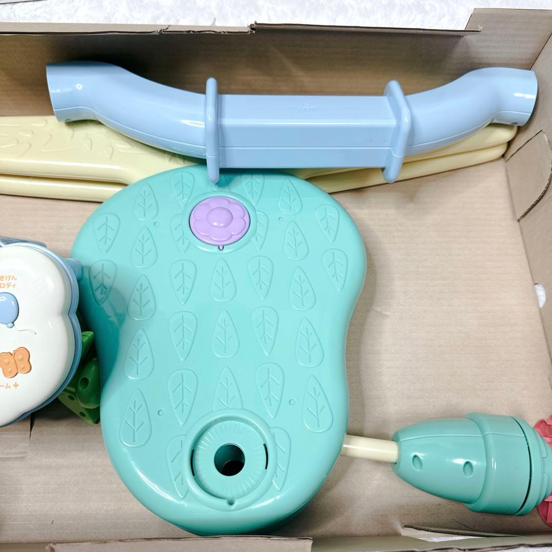 【美品】くまのプーさん えらべる回転6WAYジムにへんしんメリー プーメリー