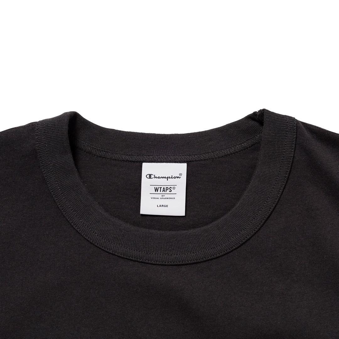 WTAPS ACADEMY SS / COTTON. CHAMPION 黒 XL