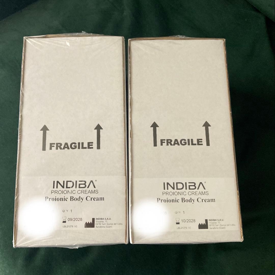 インディバ ボディ用通電クリーム 新品未使用