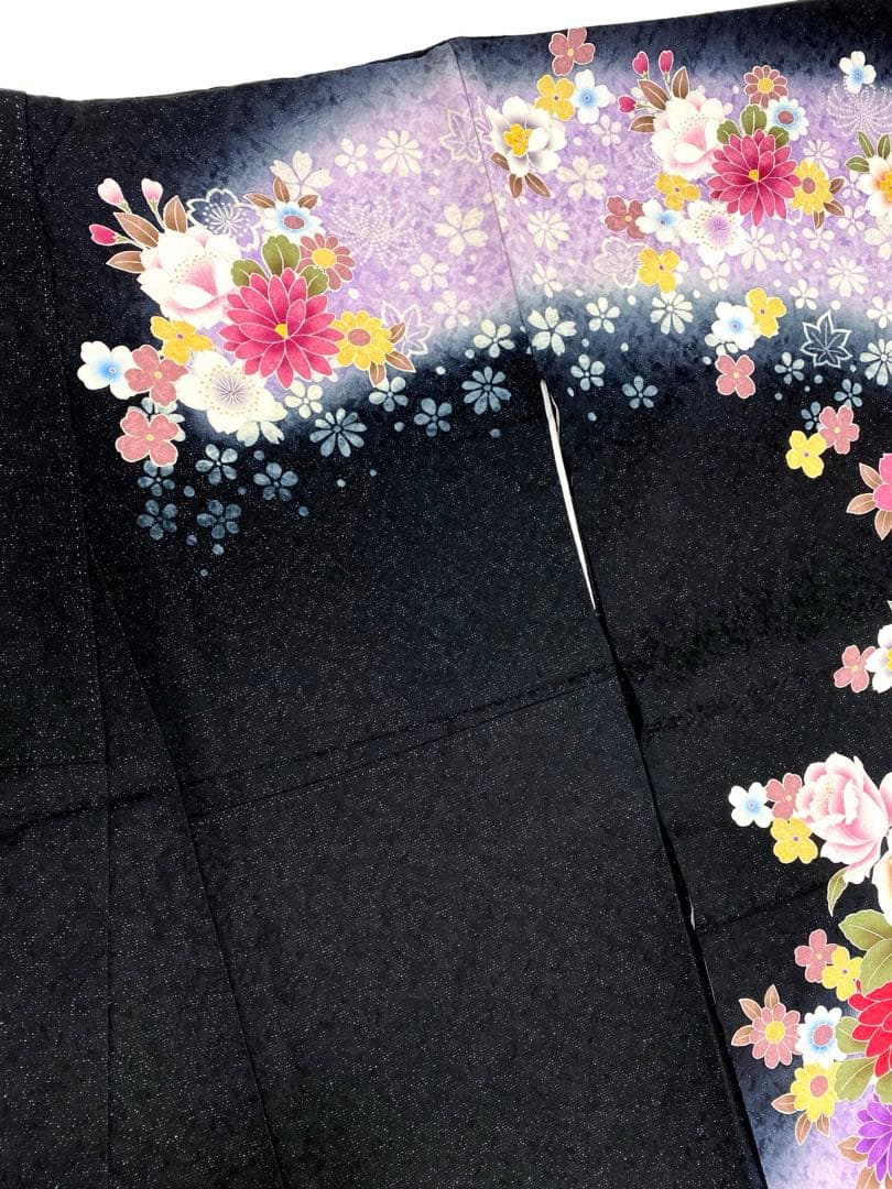 振袖 豪華 金駒 金彩 銀通し 身丈162cm 撥水加工済