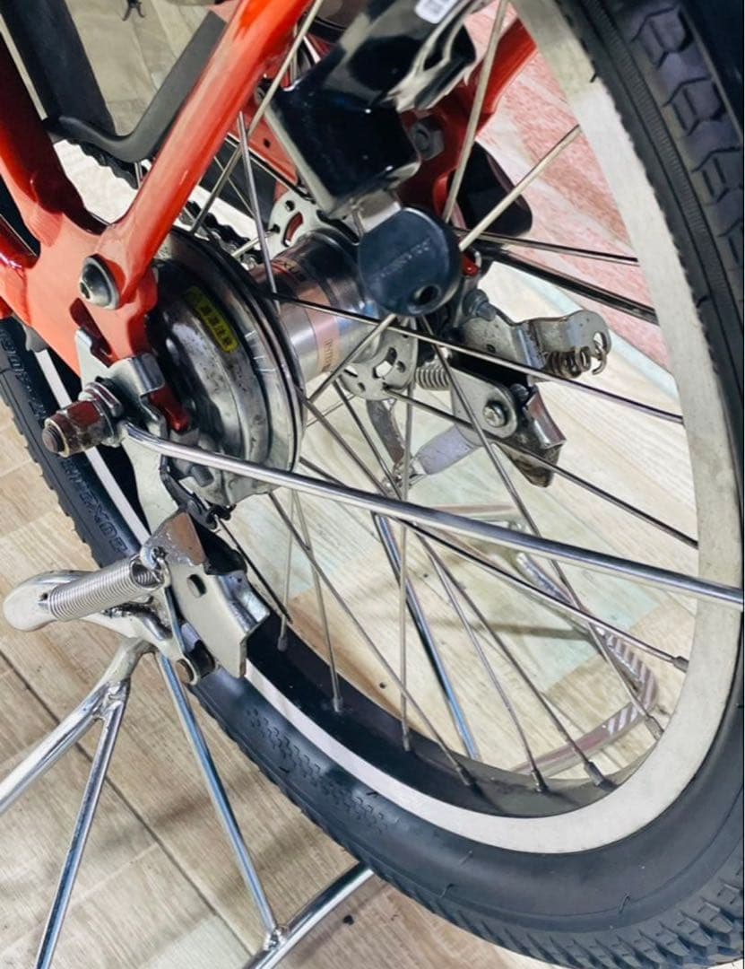 ZK3738 電動自転車 ブリヂストン アンジェリーノ 子供乗せ 20インチ