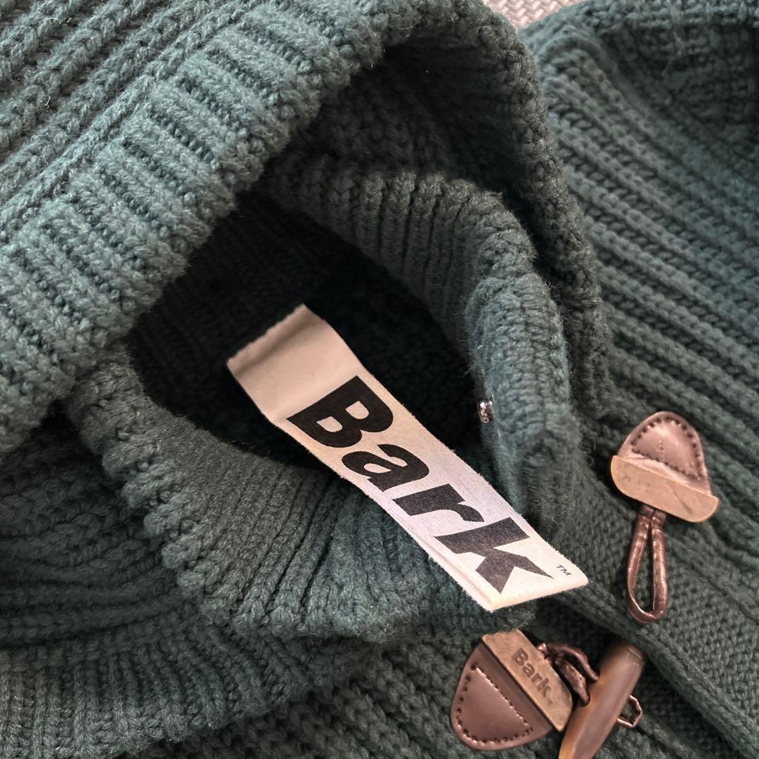 Bark ダークグリーン ダッフルコート
