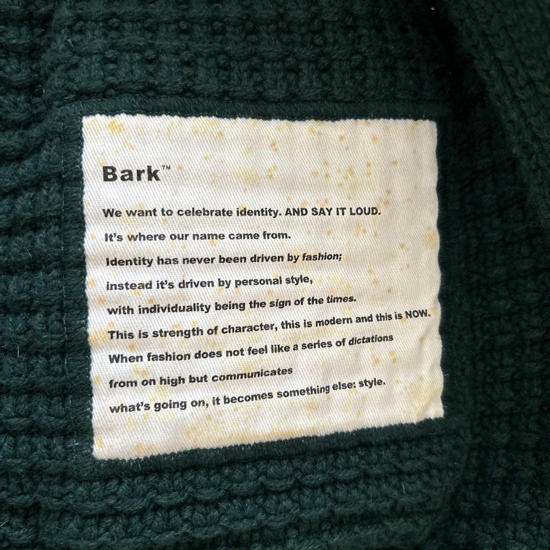 Bark ダークグリーン ダッフルコート