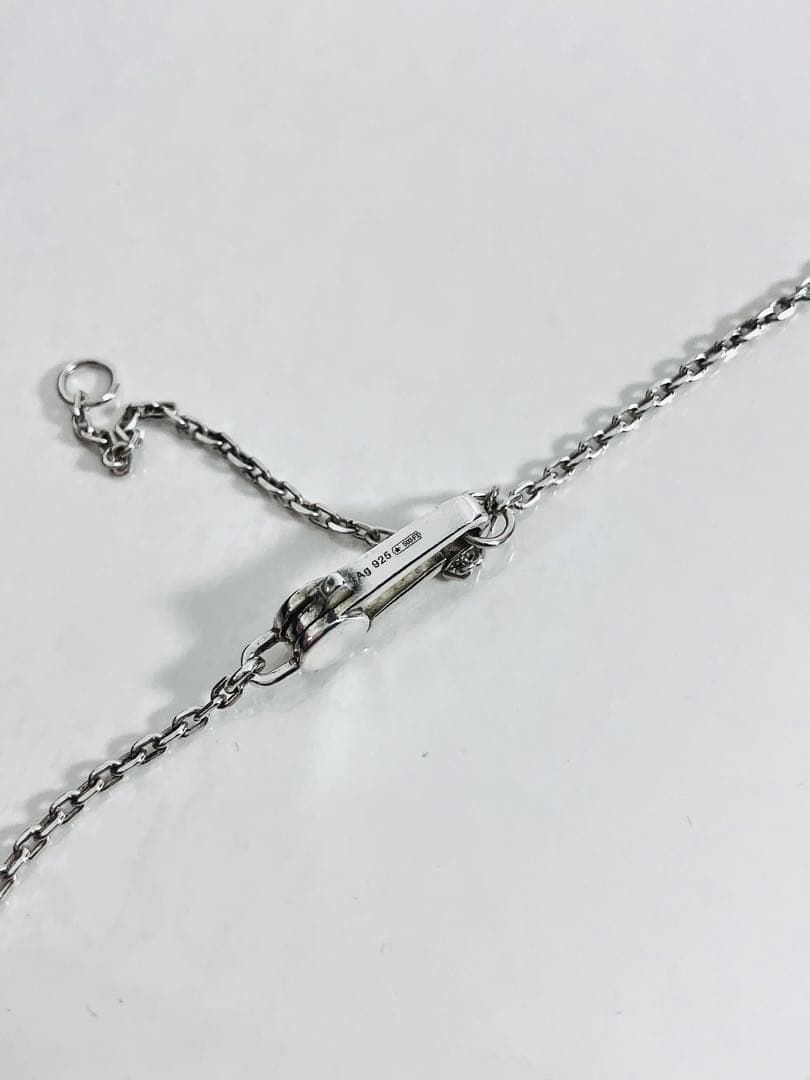 【超美品】GUCCI クロス ネックレス 十字架 男女兼用 シルバー925