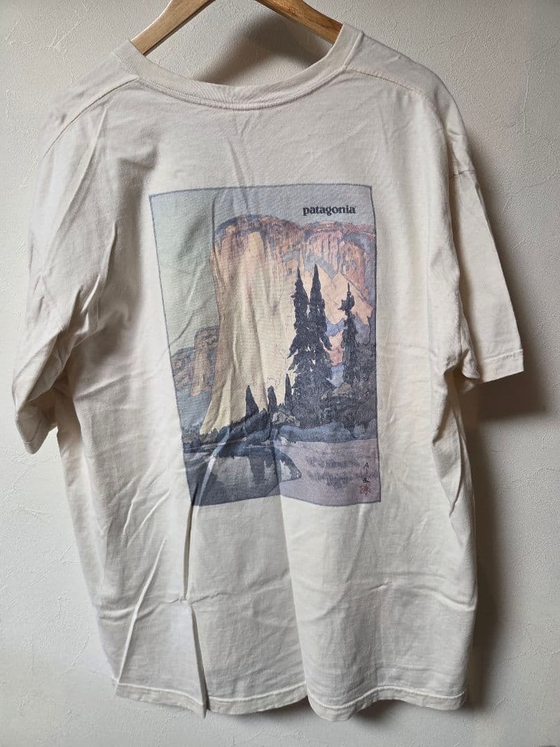vintage patagonia ヨセミテ　tシャツ XL 吉田博　USA製
