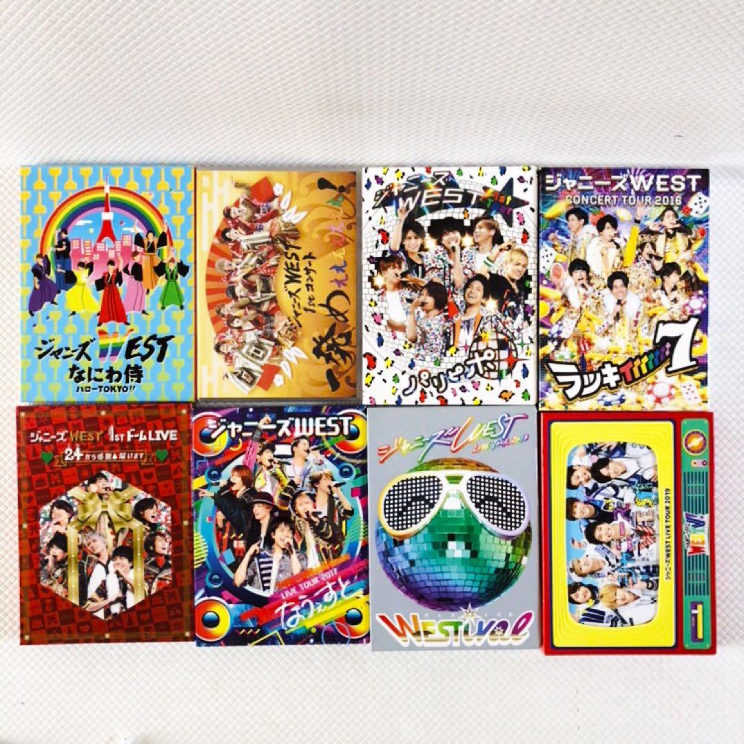 【ライブDVD 8本セット】ジャニーズWEST　初回7本　　　s2504