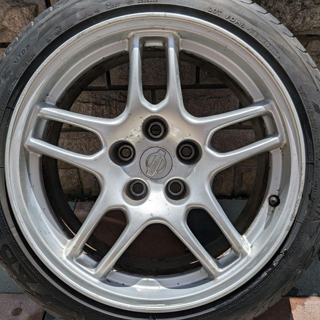 【最終特価】BCNR33 GT-R 純正 アルミホイール 17インチ 9J 4枚