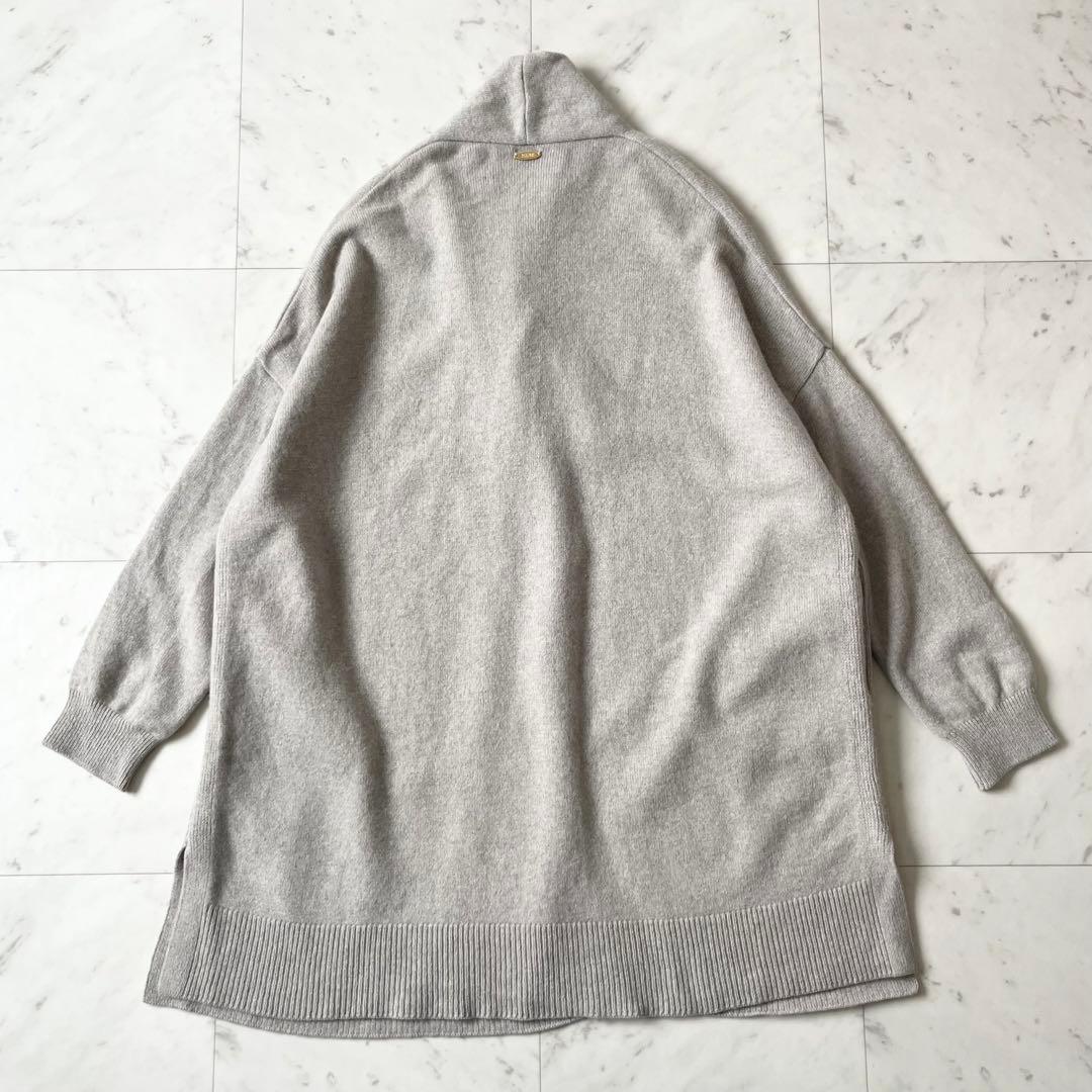 美品♪ミューズドゥドゥーズィエムクラス　カシミヤ　シルク　ウール　ガウン　日本製