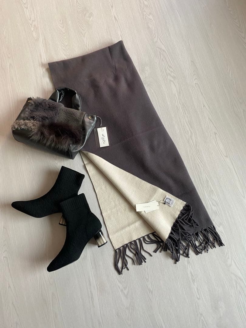 13000円新品♡スコットクラブ購入 ストール フェンネル