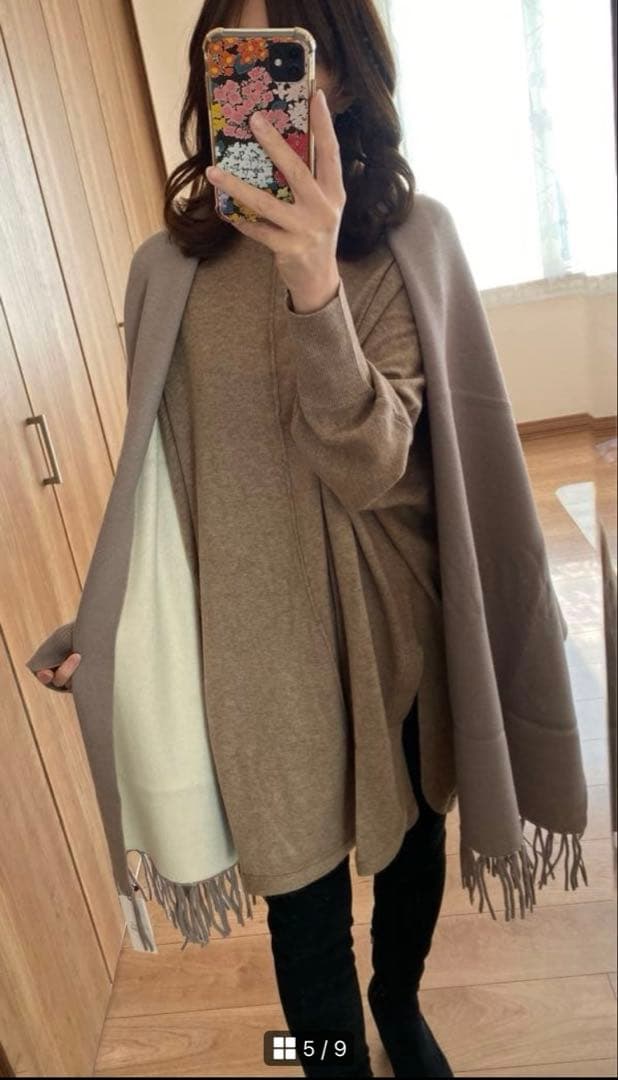 13000円新品♡スコットクラブ購入 ストール フェンネル
