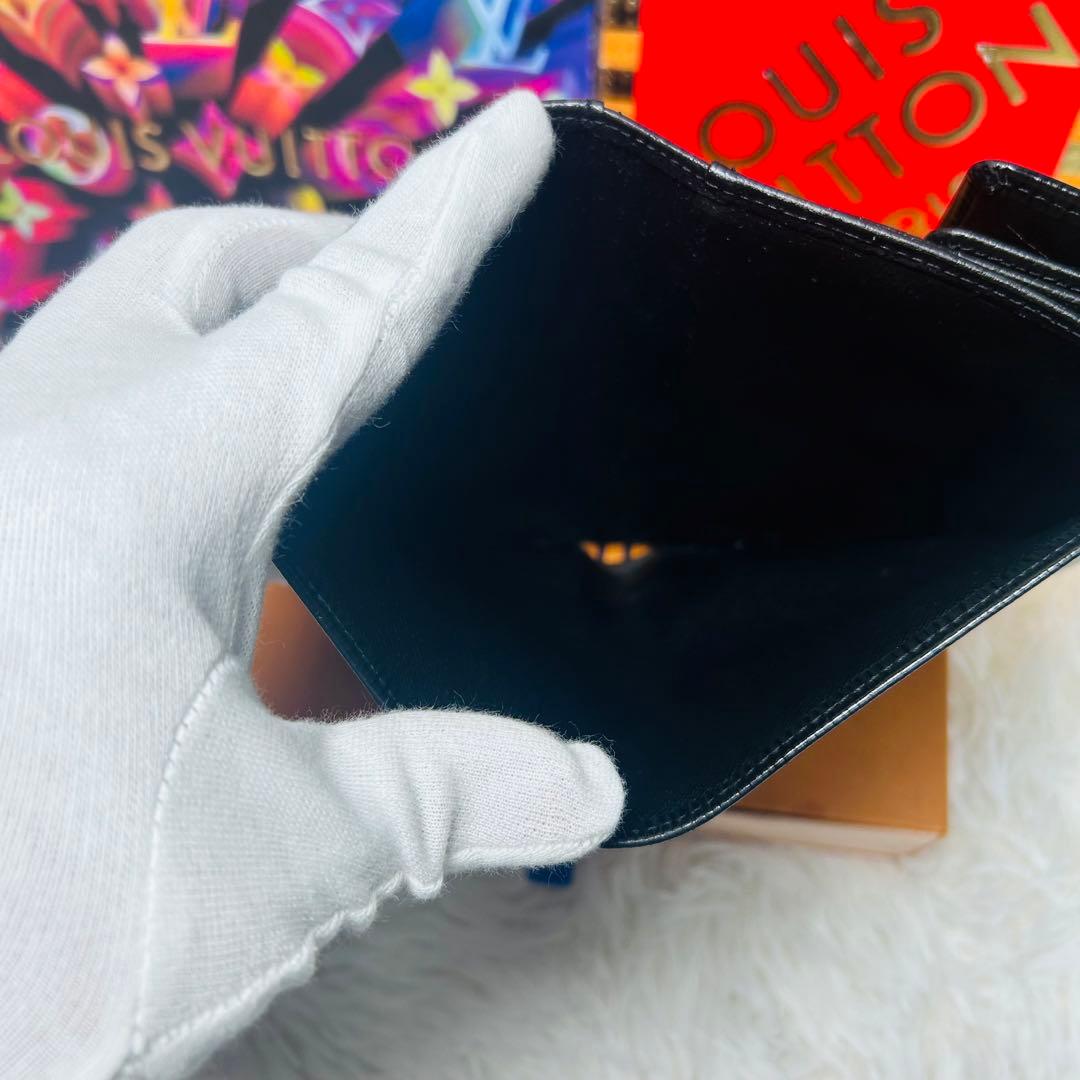 良品　エピ ポルトフォイユ・サラ 長財布 ブラック ノワール 二つ折り財布