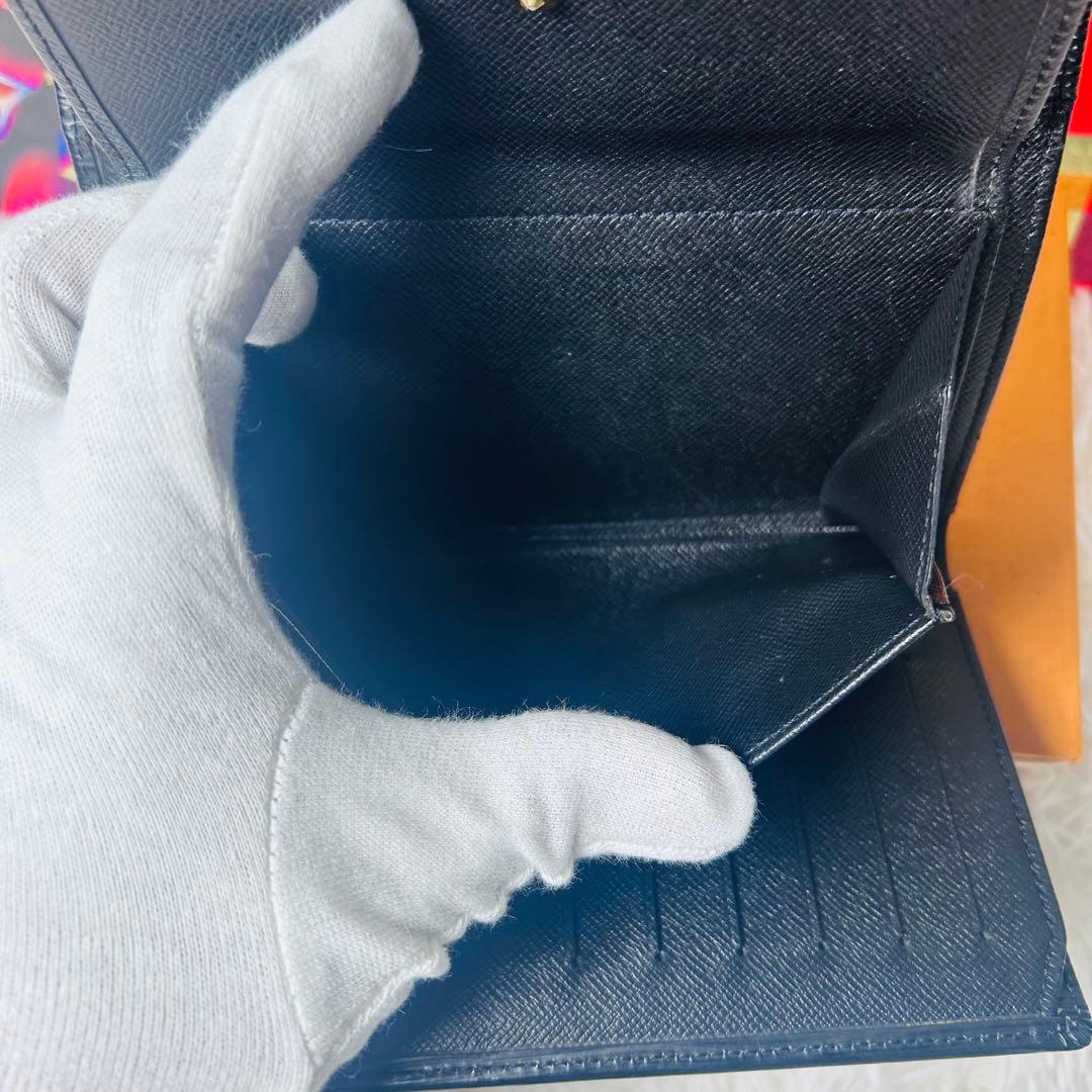 良品　エピ ポルトフォイユ・サラ 長財布 ブラック ノワール 二つ折り財布