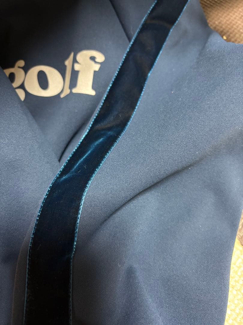 【極美品】BEAMS GOLF ネイビー M ジャージ　DRY機能付 フルジップ
