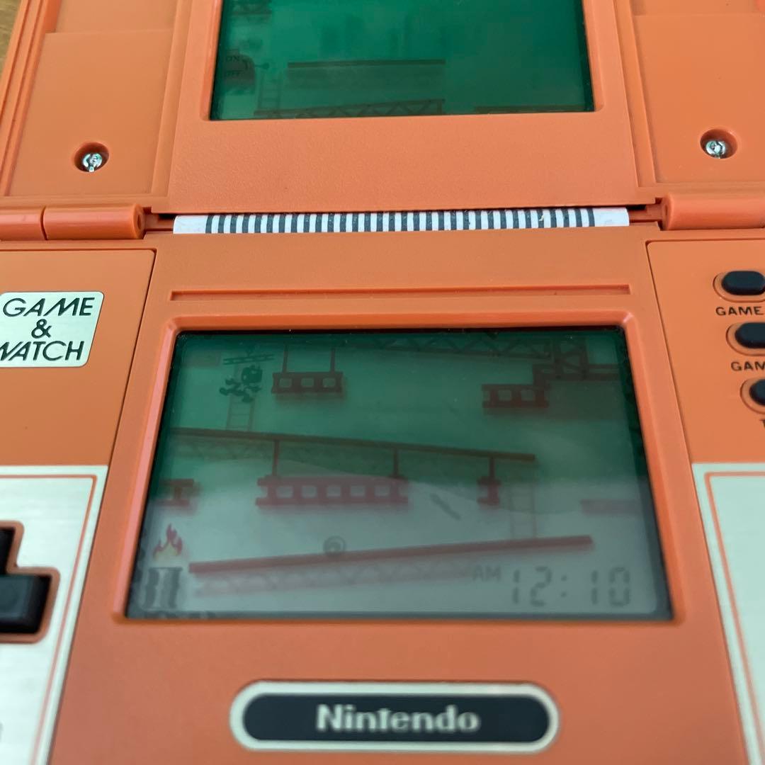 【動作品】任天堂　ドンキーコング　ゲーム&ウォッチ GAME&WATCH