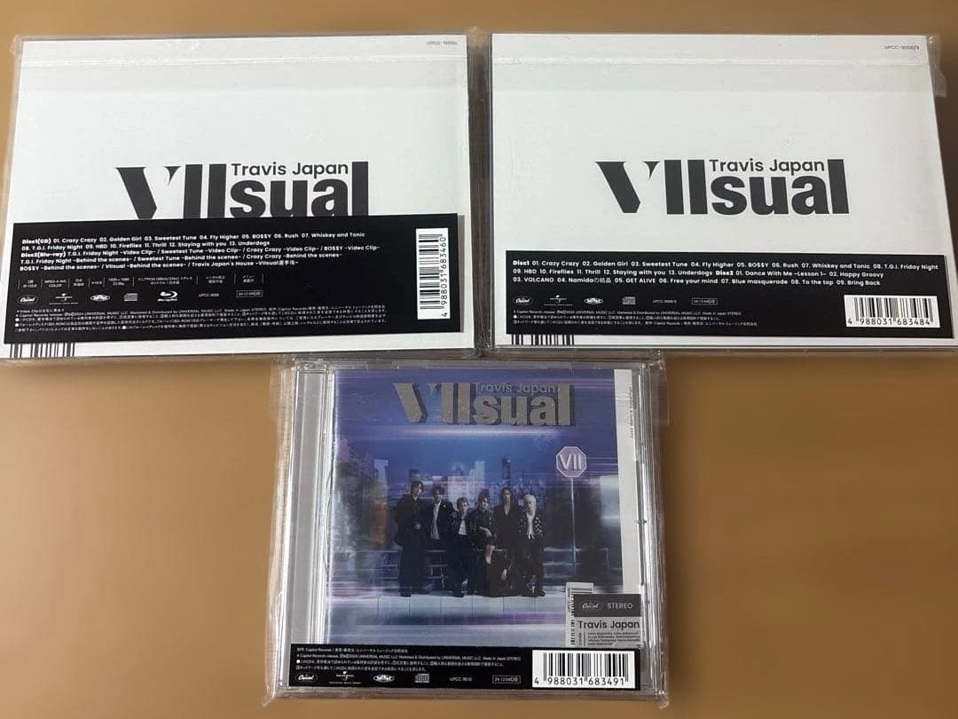 Travis Japan VIIsual 初回　CD3形態