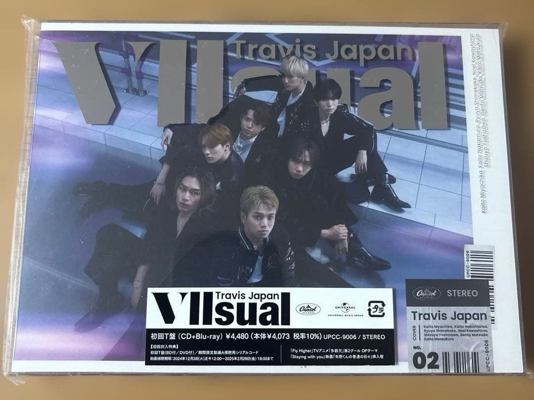 Travis Japan VIIsual 初回　CD3形態