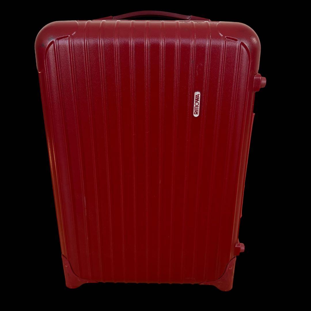 リモワRIMOWAレッド33L 2輪キャリー
