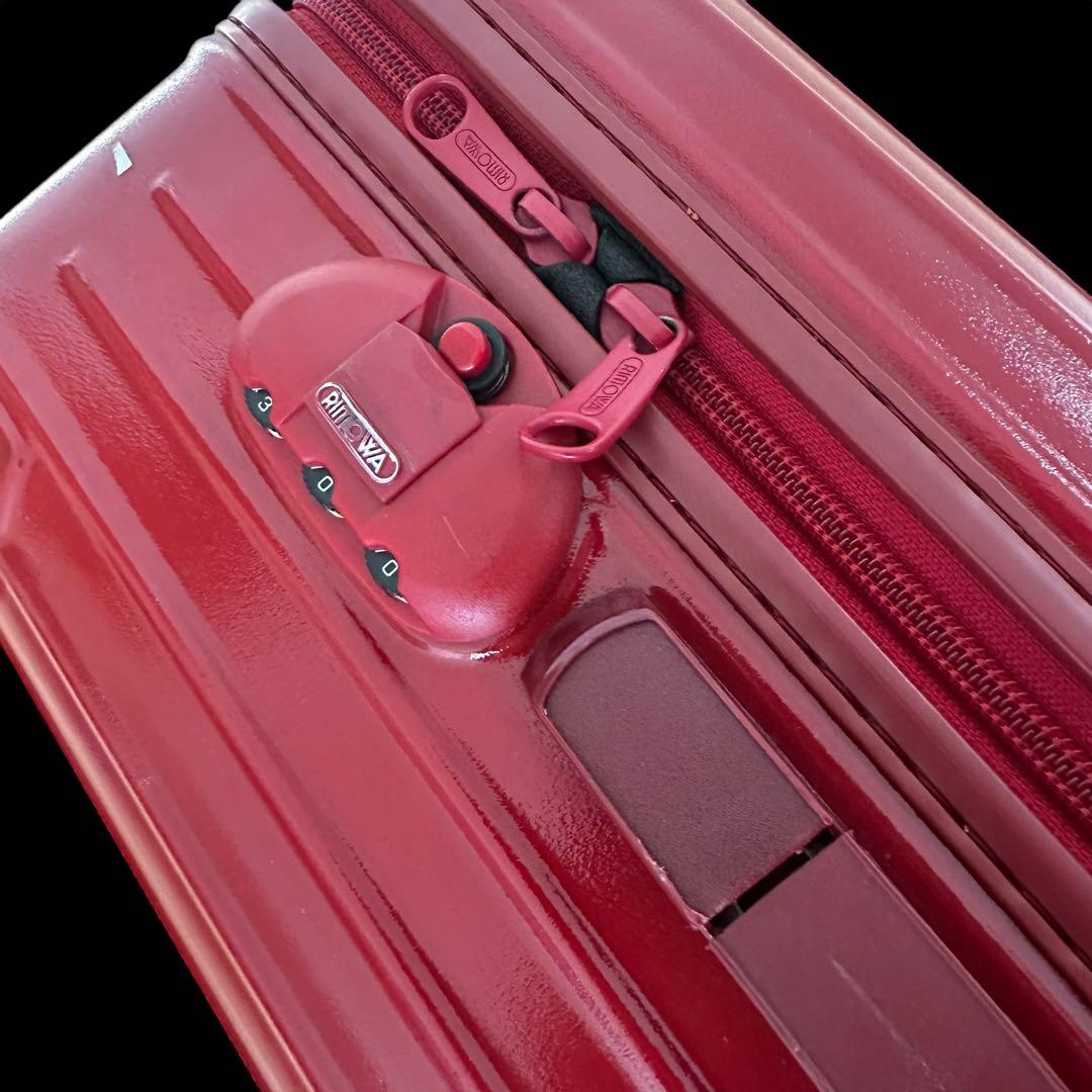 リモワRIMOWAレッド33L 2輪キャリー