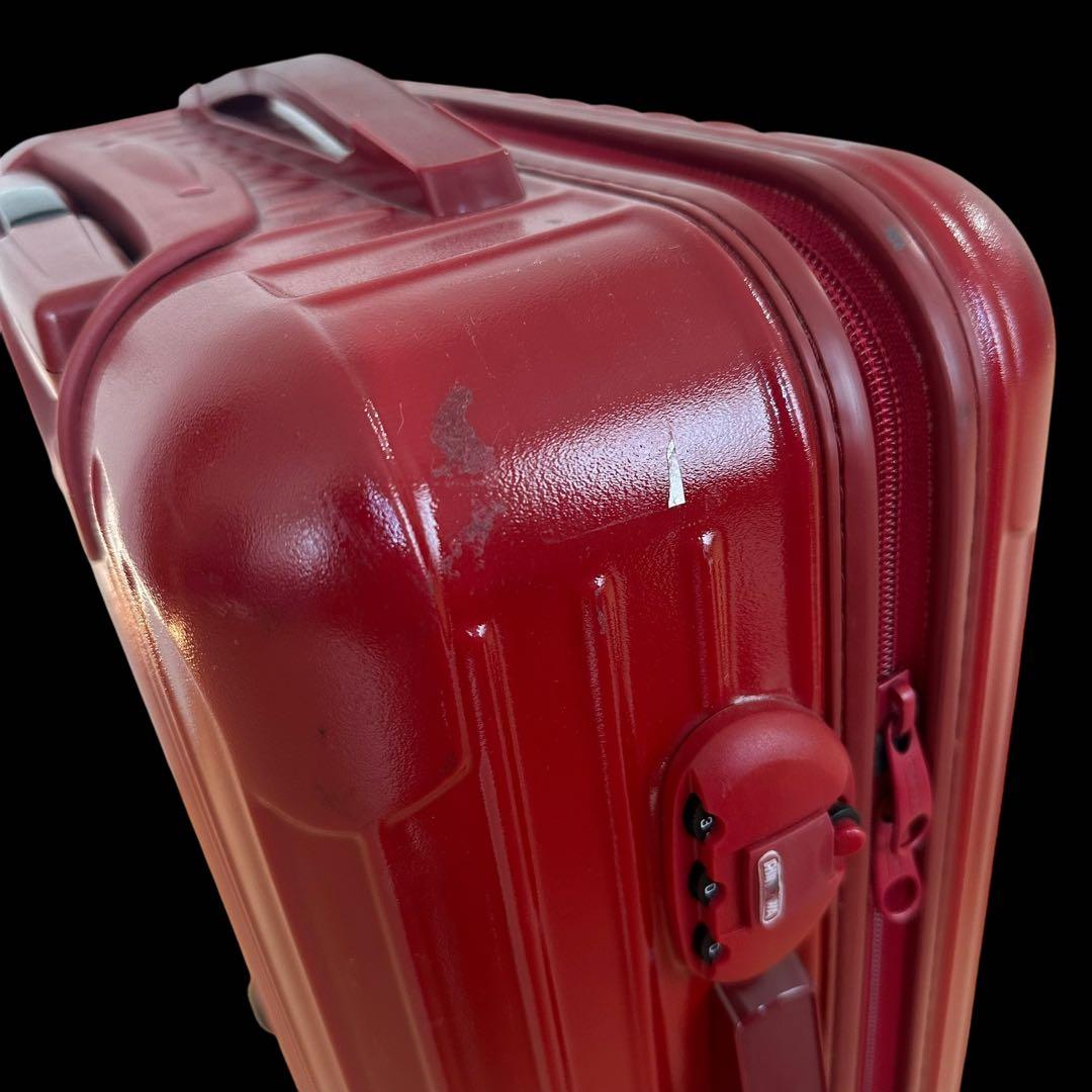 リモワRIMOWAレッド33L 2輪キャリー