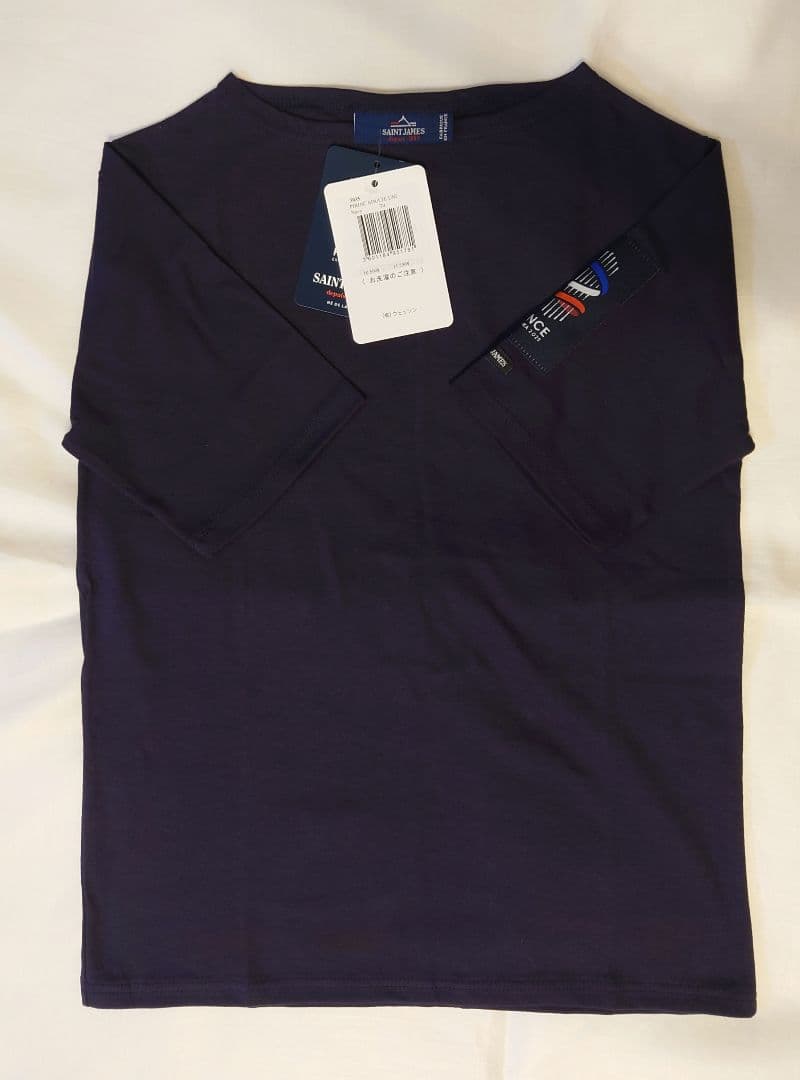 【新品未使用】万博 セントジェーム フランス館 T0 NAVY 半袖
