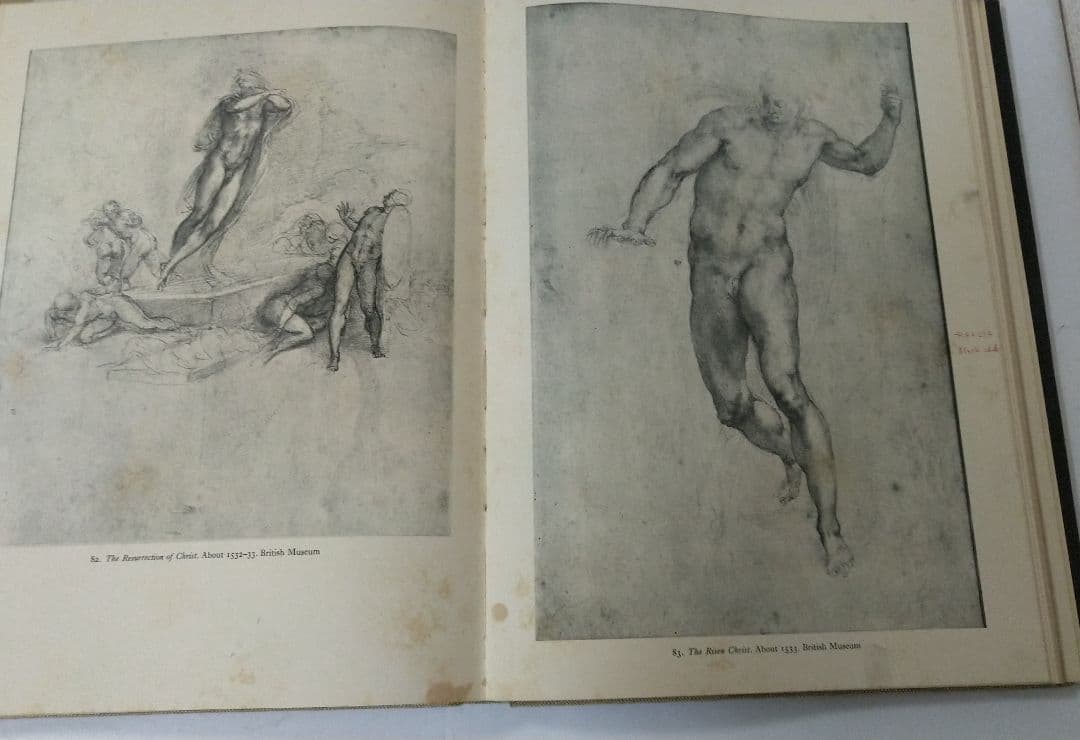 洋書 ミケランジェロ MICHELANGELO DRAWINGS