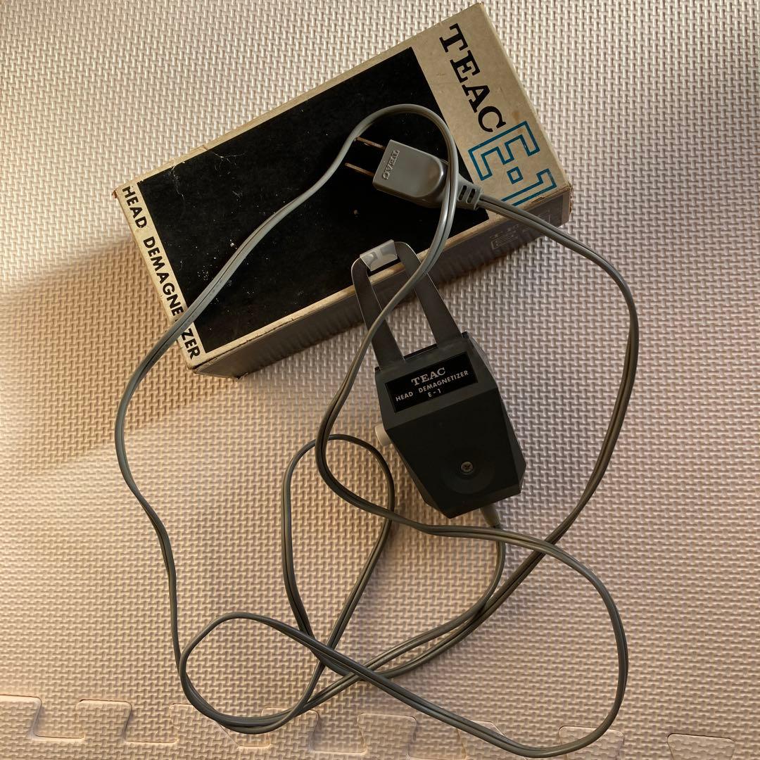 TEAC Eー1 オープンリール　カセットテープデッキ　消磁器E-1 ヘッド等