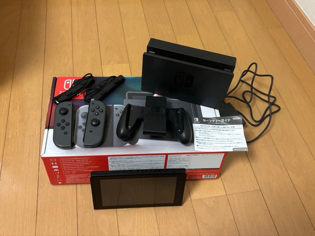 Nintendo Switch 本体 箱あり Joy-Con不調あり 動作確認済