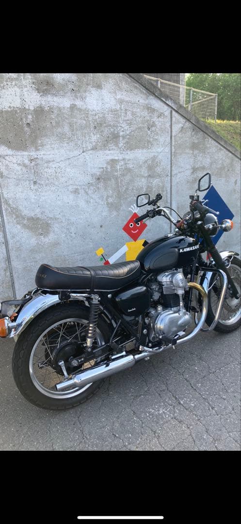 カワサキ【w400.w650.w800】激レアw1タイプシート