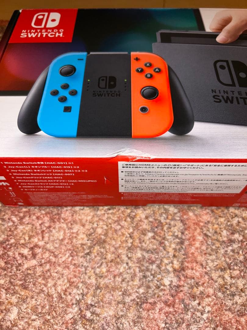 Switch 初期型 箱付 付属品完備 SD128GB