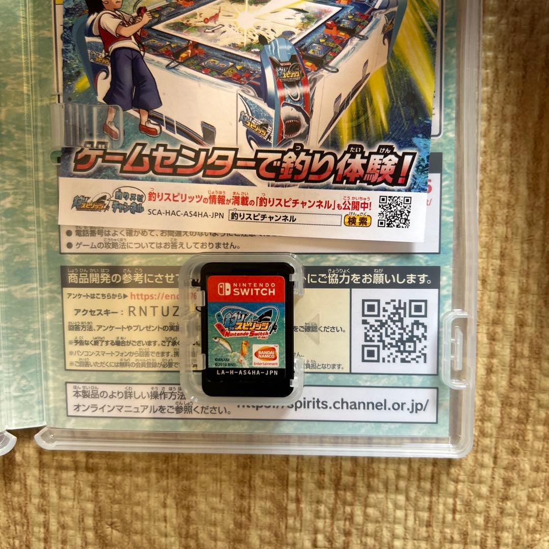 釣りスピリッツ Nintendo Switchバージョン　釣りコン純正セット