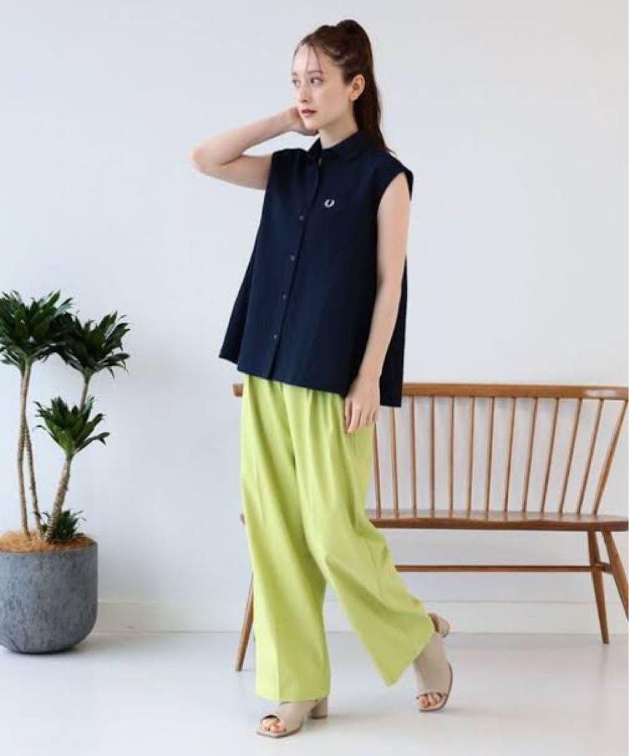 【ピンキー】FRED PERRY×Ray BEAMS 別注 ノースリーブ、
