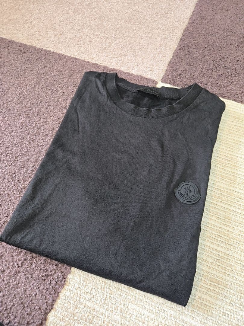 MONCLER (モンクレール) バックロゴ クルーネック 半袖 Tシャツ