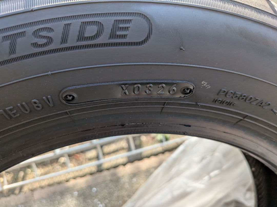 た*こ様 155/65R14 新車外し ダンロップ 2026年 エナセーブ EC